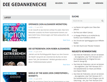 Tablet Screenshot of gedankenecke.com
